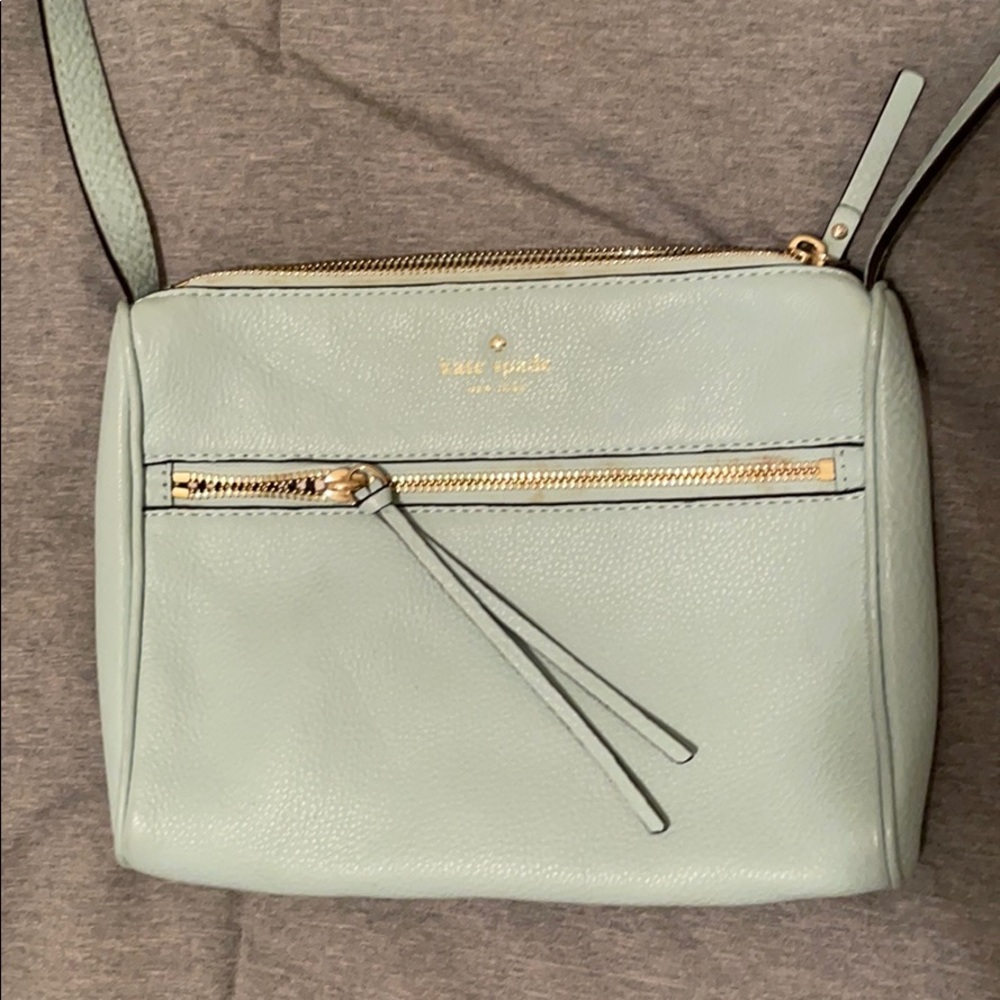Baby blue Kate Spade purse